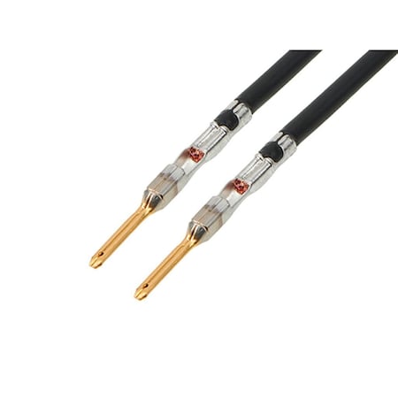Molex Pre-Crimped Lead Mx150 Male-To-Mx150 Male, Gold (Au) Plating, 300.00Mm 2163021224